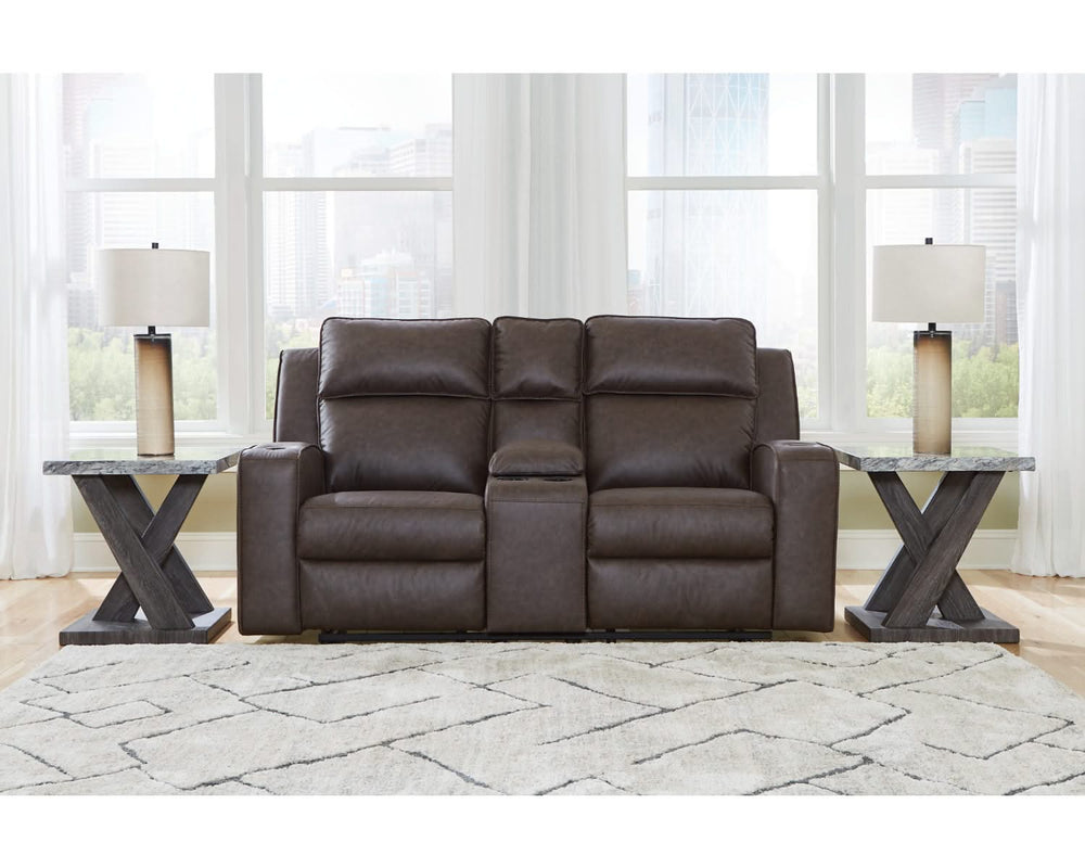 Lavenhorne Reclining Loveseat with Console