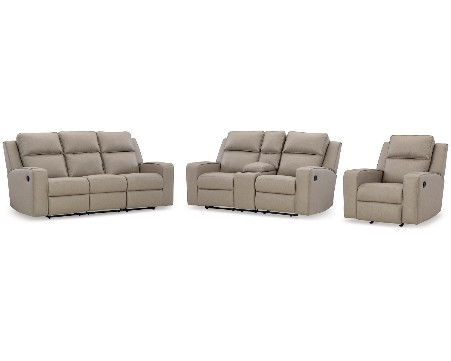 Lavenhorne Reclining Sofa, Loveseat and Recliner
