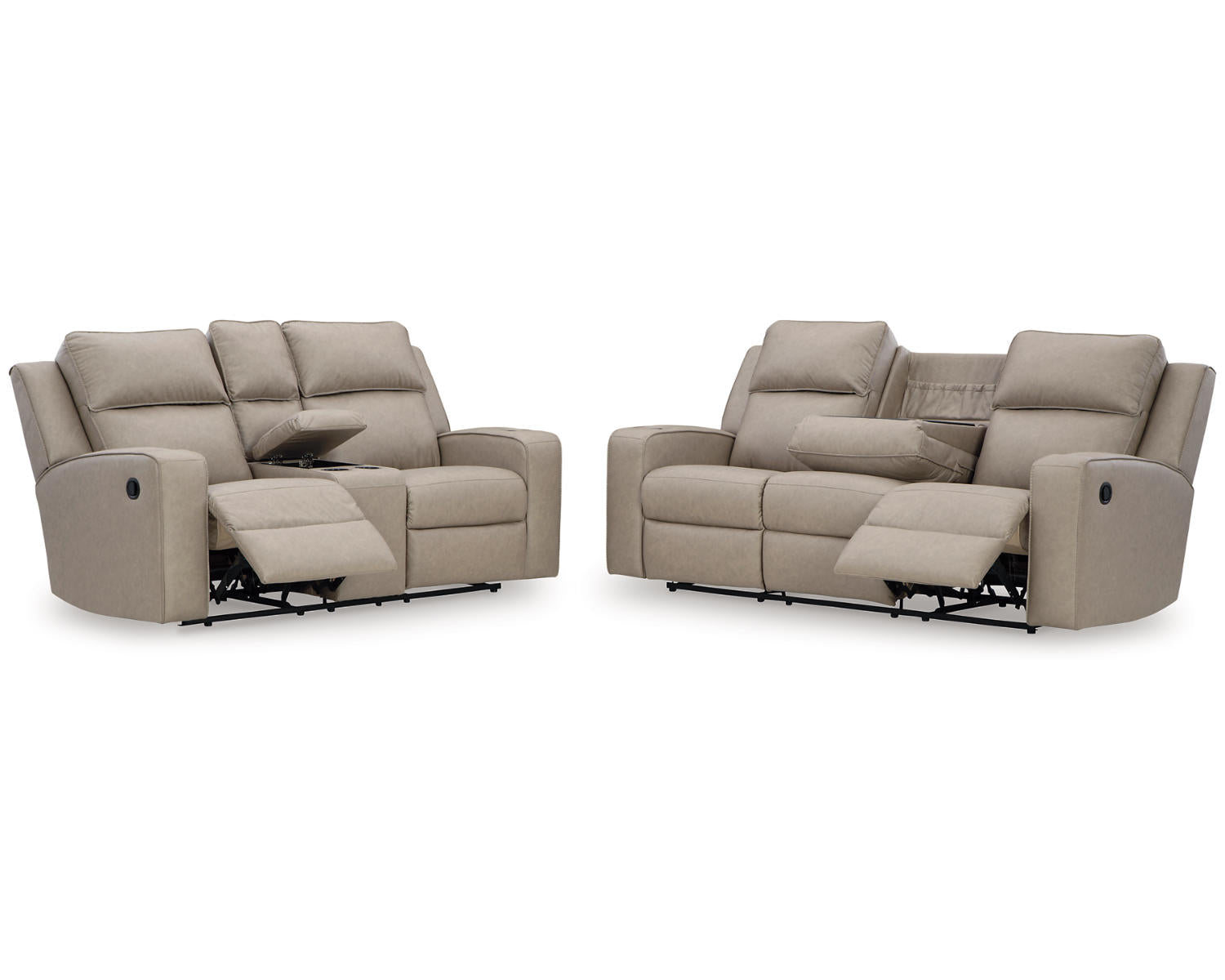 Lavenhorne Reclining Sofa and Loveseat