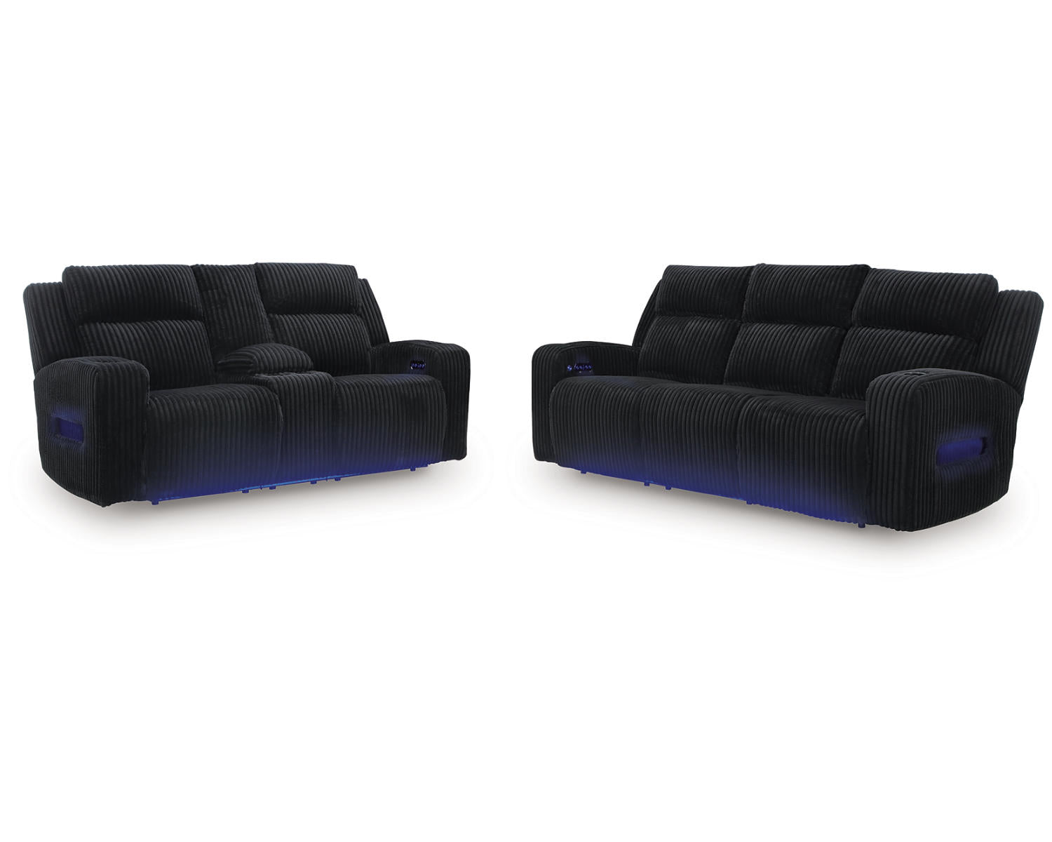 Forest Lake Power Reclining Sofa and Loveseat