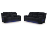 Forest Lake Power Reclining Sofa and Loveseat