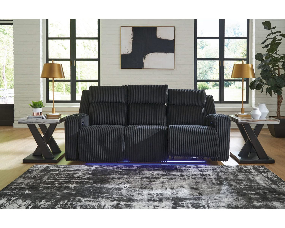 Forest Lake Power Reclining Sofa and Loveseat