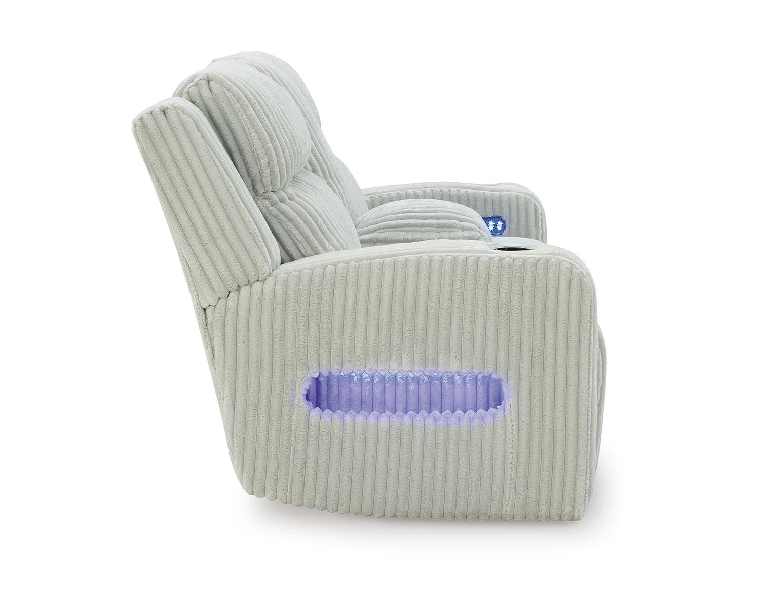 Forest Lake Power Reclining Loveseat with Console