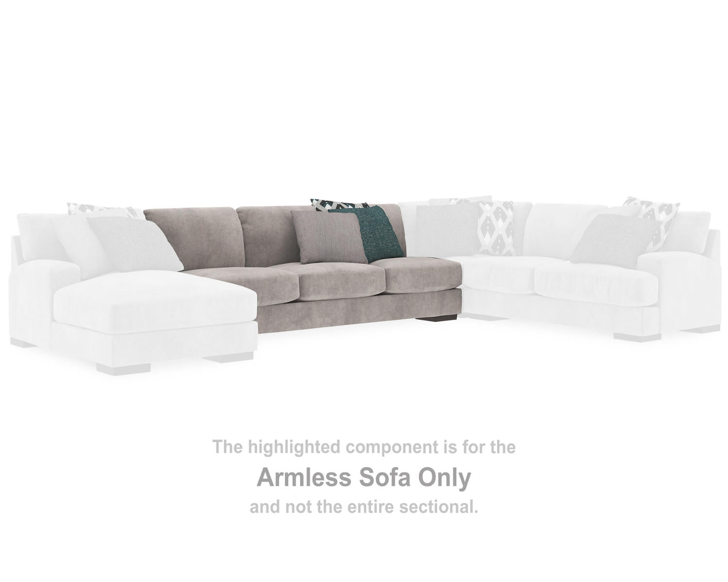 Bardarson Armless Sofa