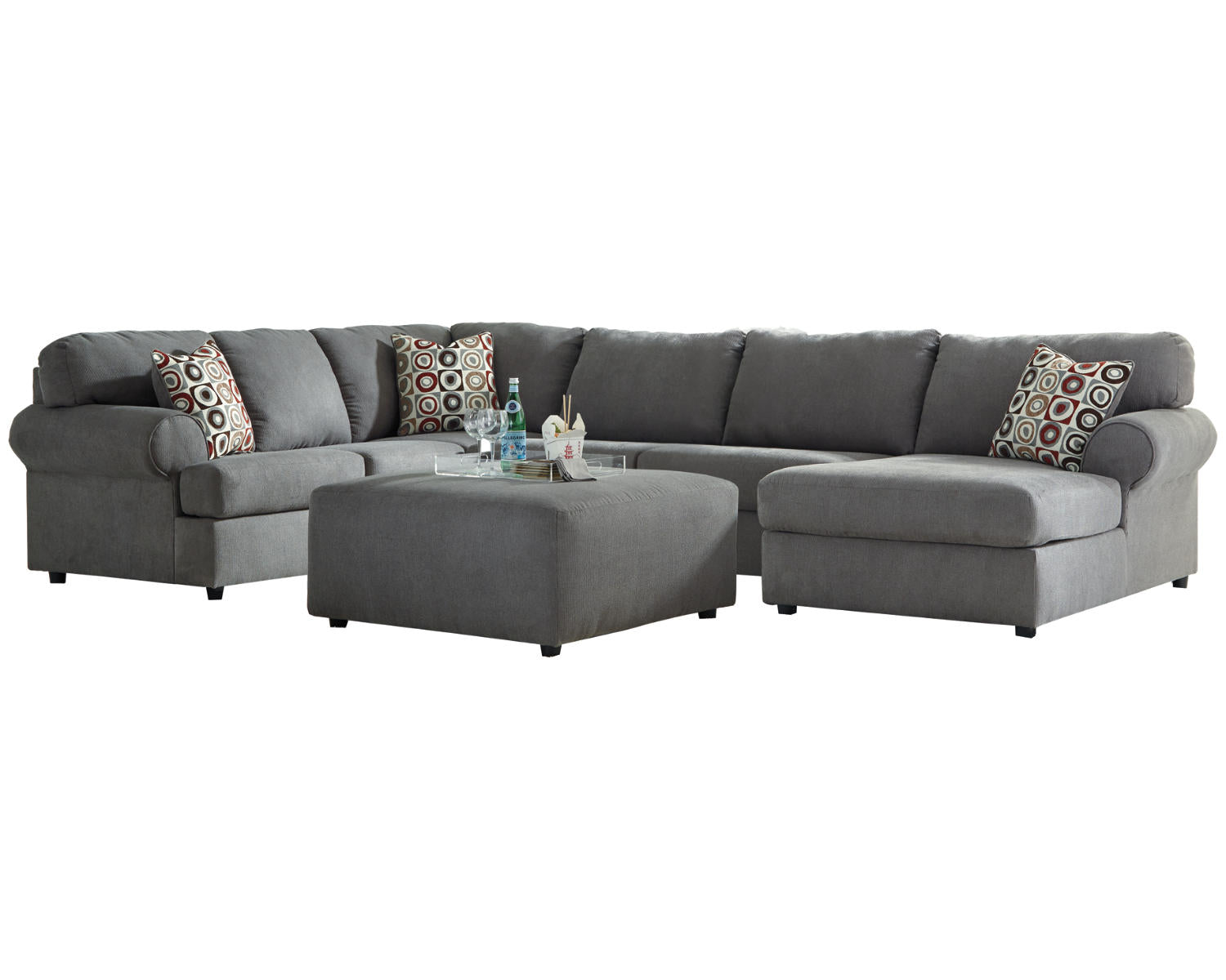 Jayceon 3-Piece Sectional with Ottoman