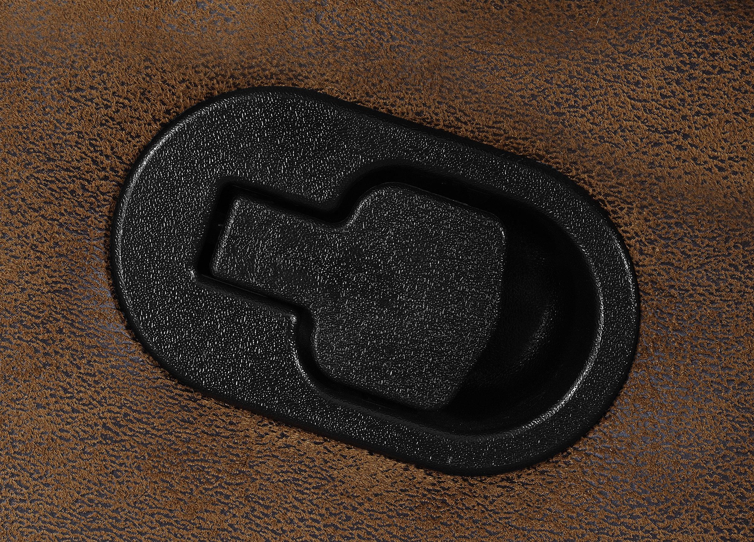 Sir Rawlinson Upholstered Reclining Sofa Buckskin Brown