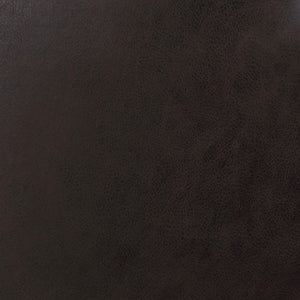 Sillón reclinable giratorio tapizado Greer marrón
