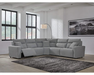 Seccional reclinable eléctrico ModMax II de 5 piezas