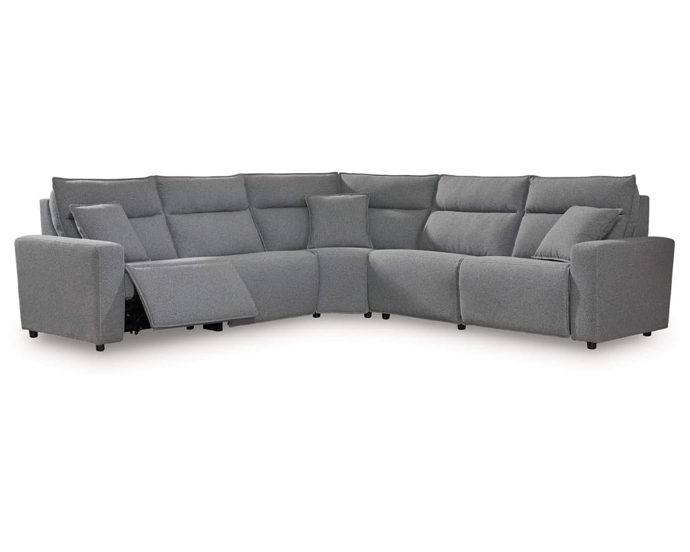 Seccional reclinable eléctrico ModMax II de 5 piezas