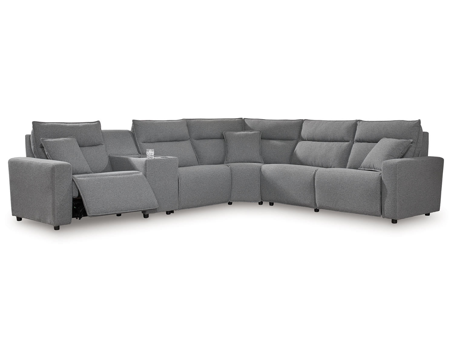 ModMax II 6-Piece Reclining Sectional with Console