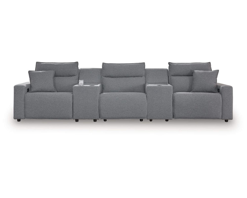 Seccional reclinable eléctrico ModMax II de 5 piezas
