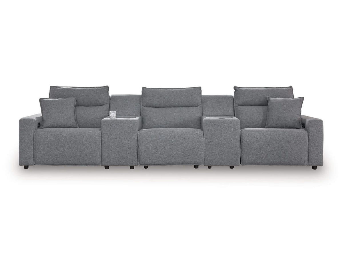 Seccional reclinable eléctrico ModMax II de 5 piezas