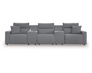 Seccional reclinable eléctrico ModMax II de 5 piezas