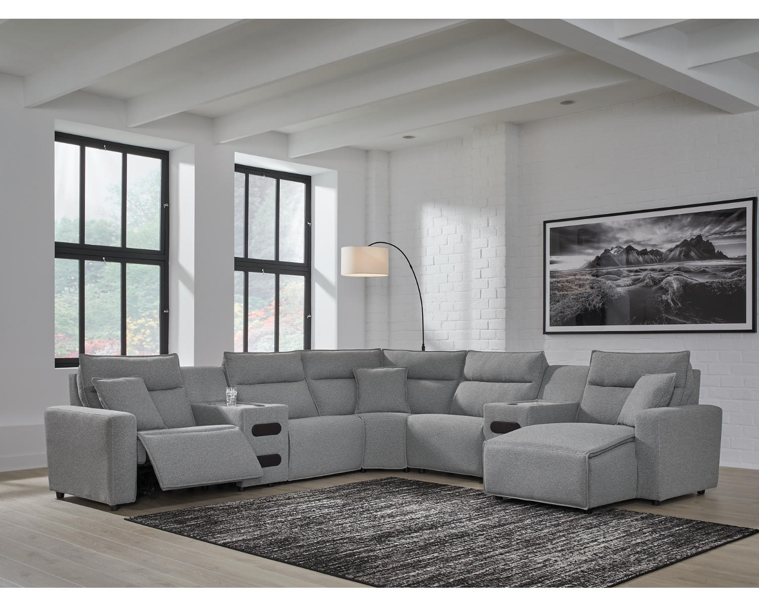 ModMax II 7-Piece Power Reclining Sectional with Chaise