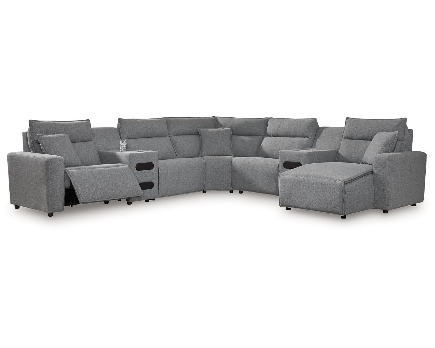ModMax II 7-Piece Power Reclining Sectional with Chaise