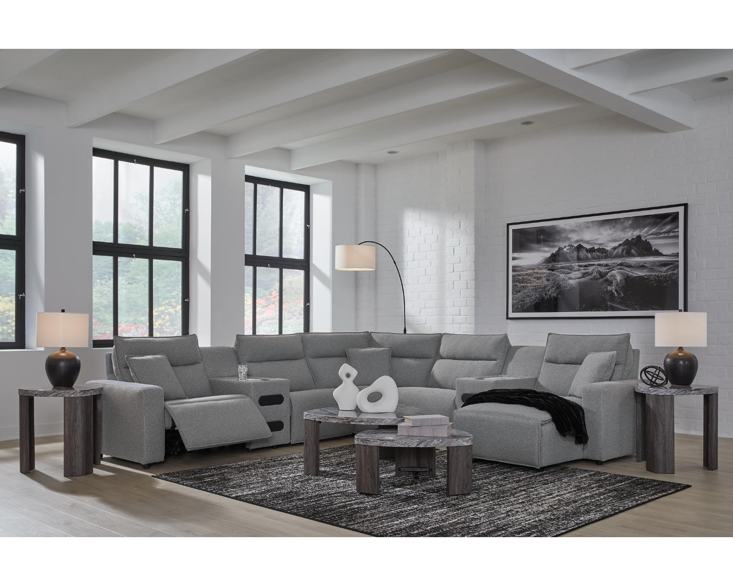 ModMax II 7-Piece Power Reclining Sectional with Chaise