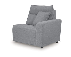 Sillón reclinable eléctrico ModMax II con brazo derecho
