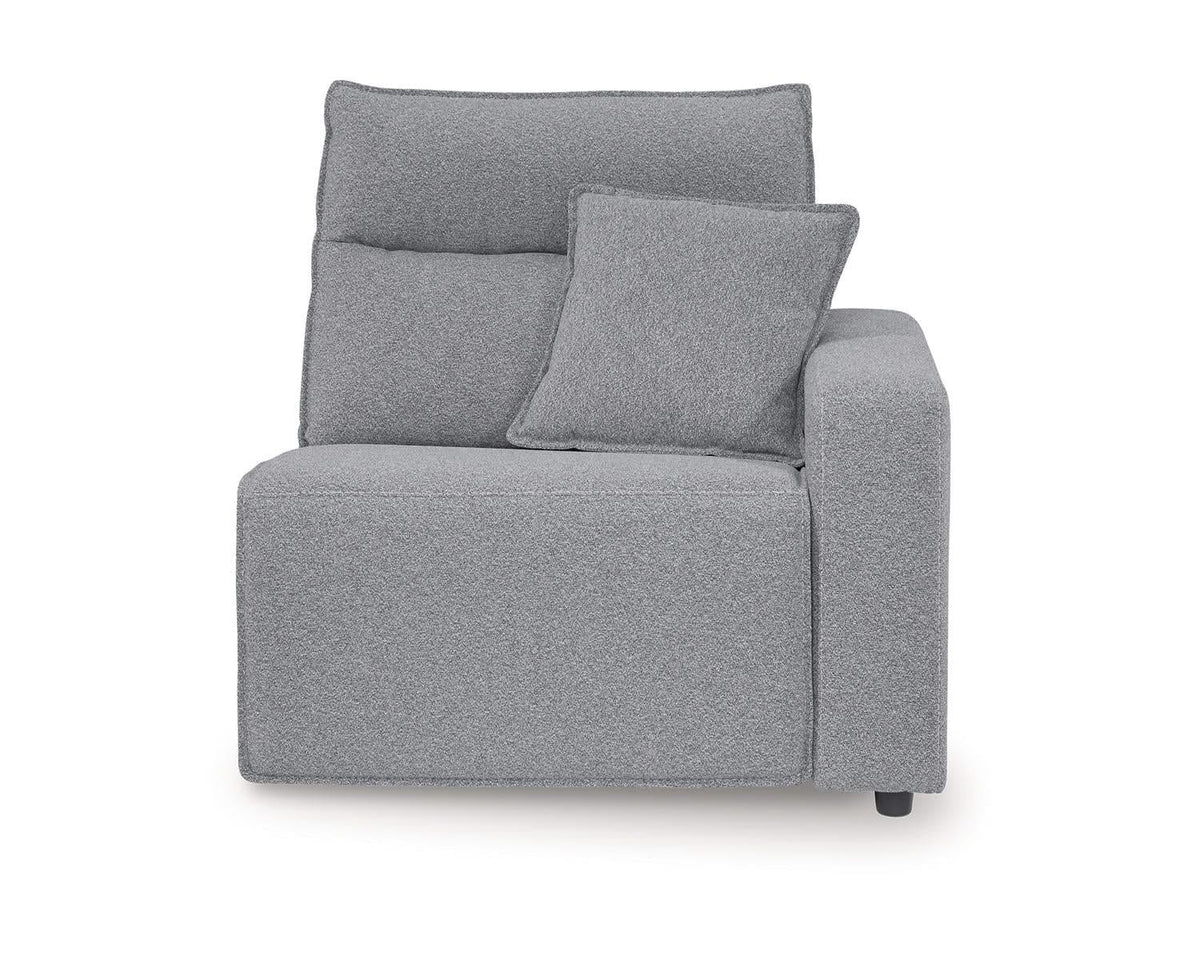 Sillón reclinable eléctrico ModMax II con brazo derecho
