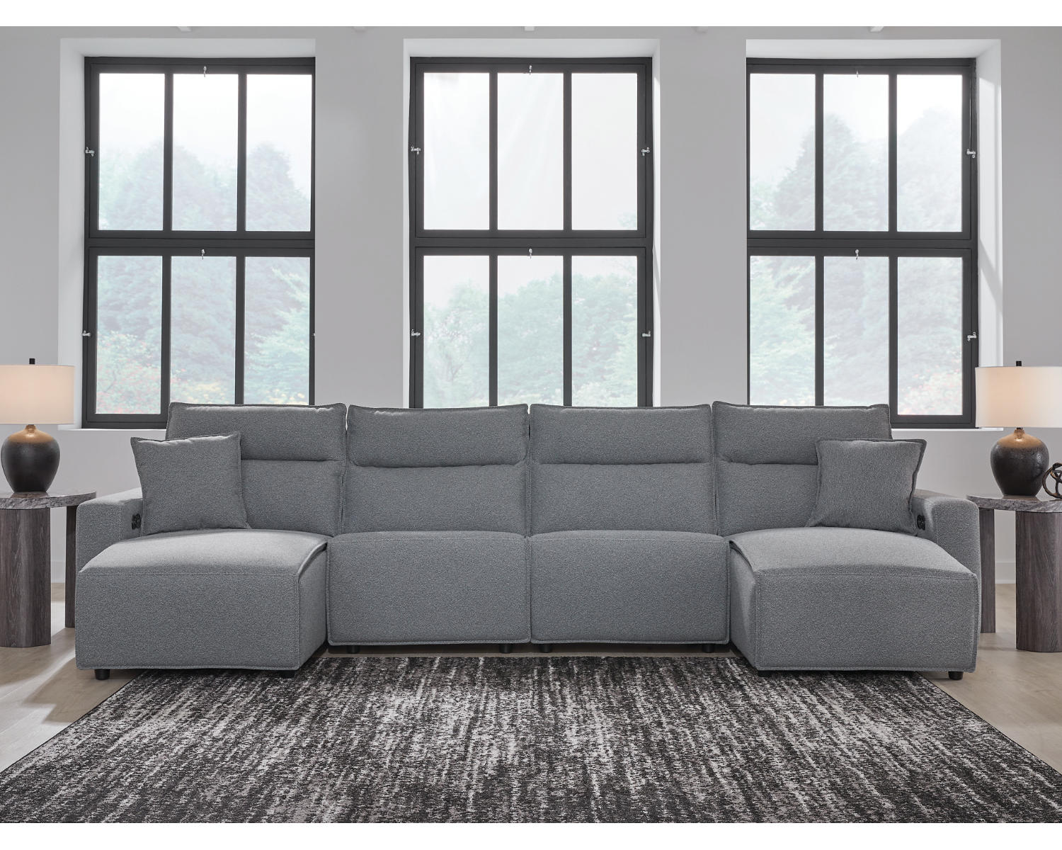 ModMax II 4-Piece Power Reclining Sectional with Chaise