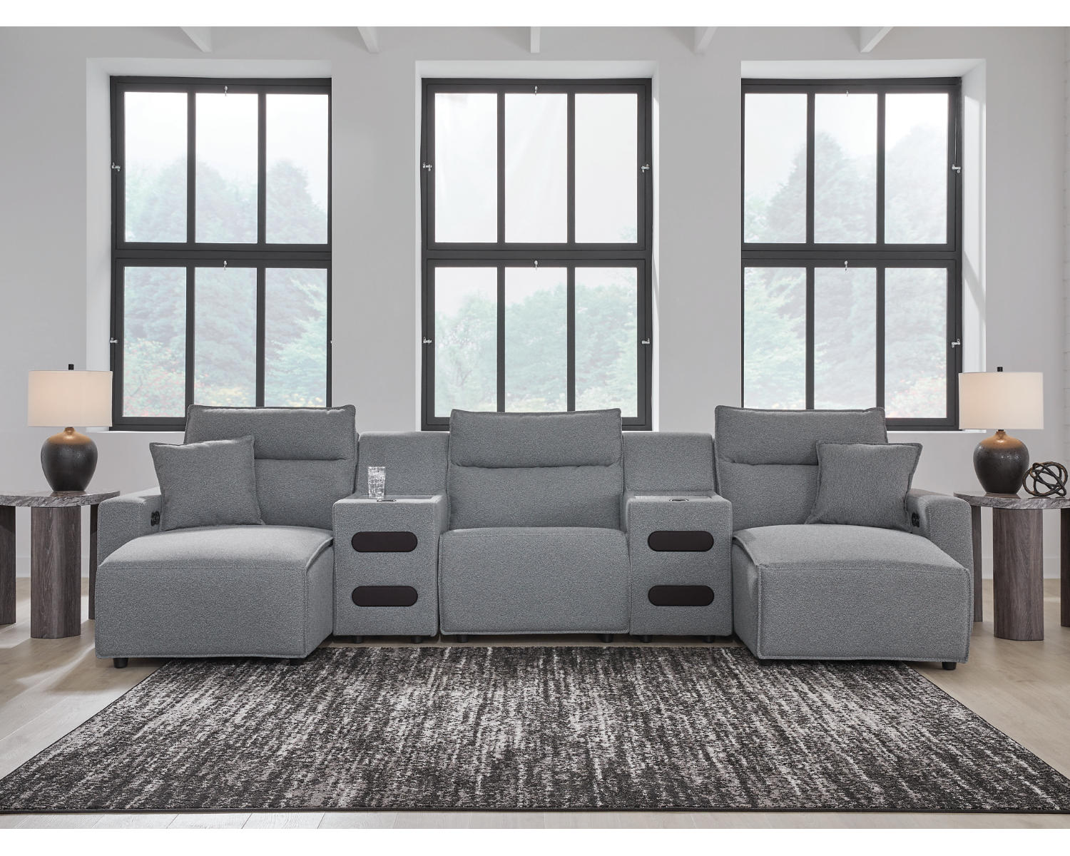 ModMax II 5-Piece Power Reclining Sectional with Chaise