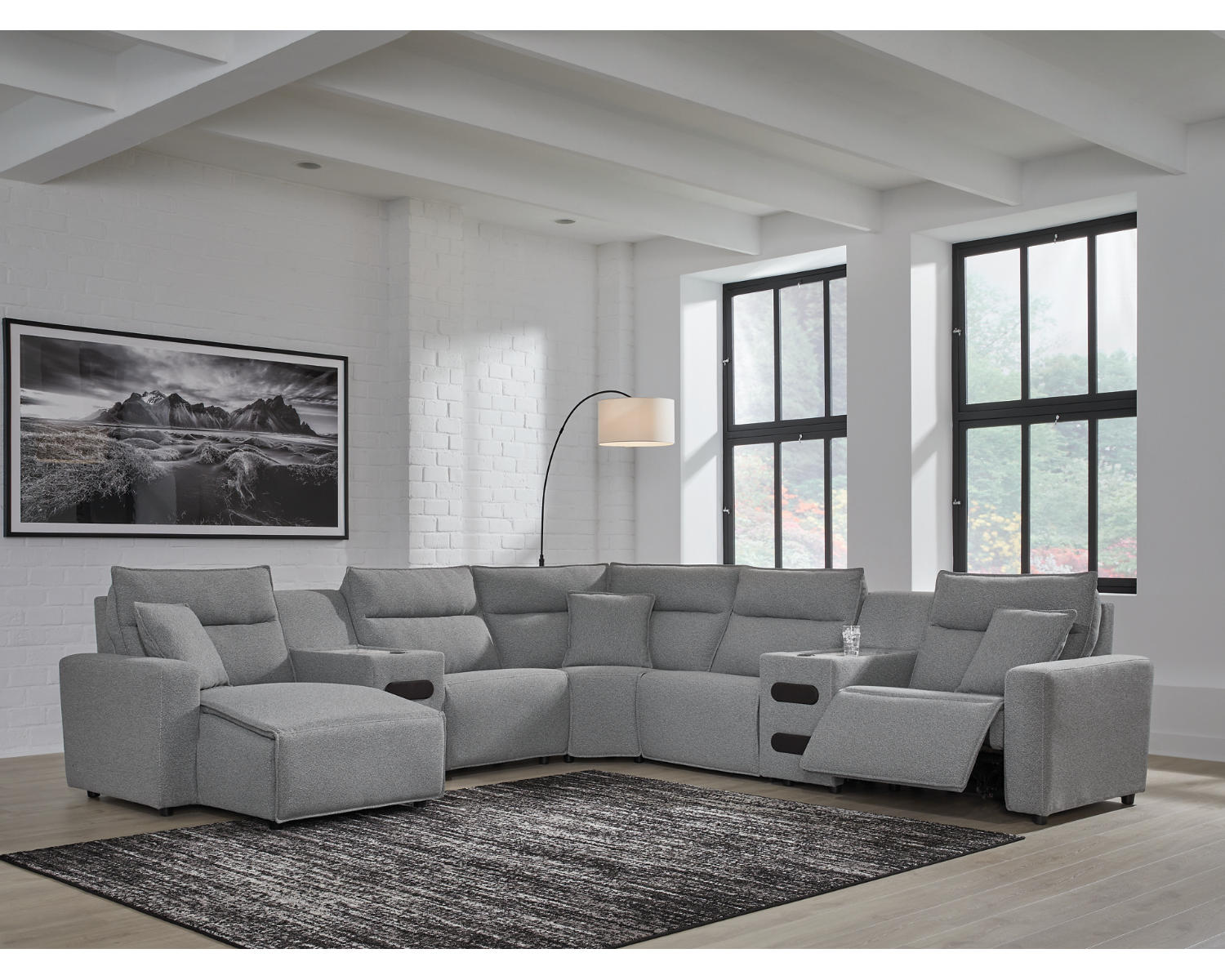 ModMax II 7-Piece Power Reclining Sectional with Chaise