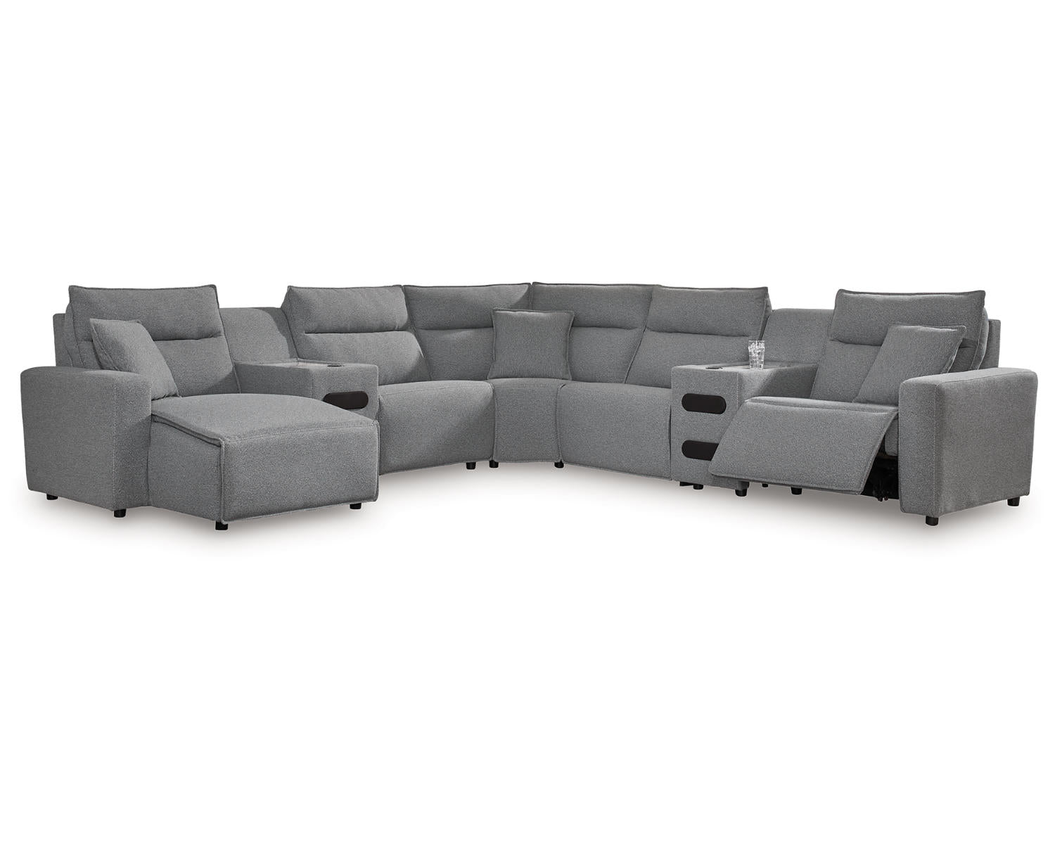 ModMax II 7-Piece Power Reclining Sectional with Chaise