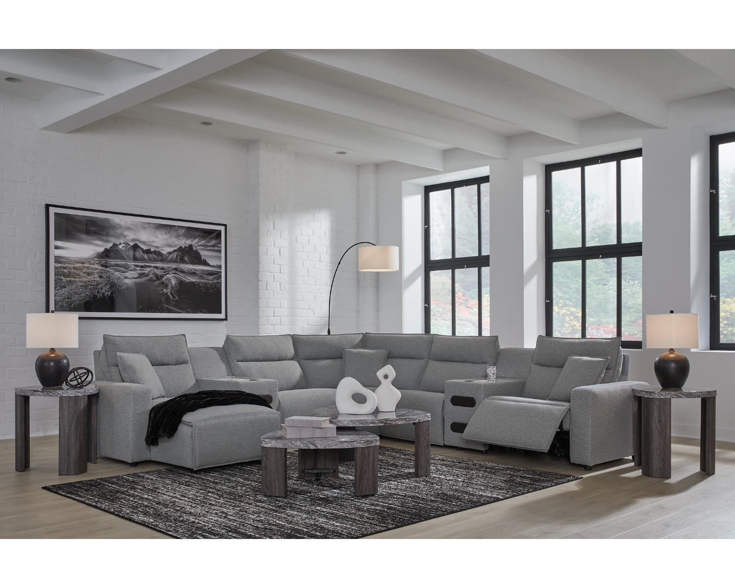 ModMax II 7-Piece Power Reclining Sectional with Chaise