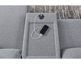 Seccional reclinable eléctrico ModMax II de 6 piezas con chaise longue