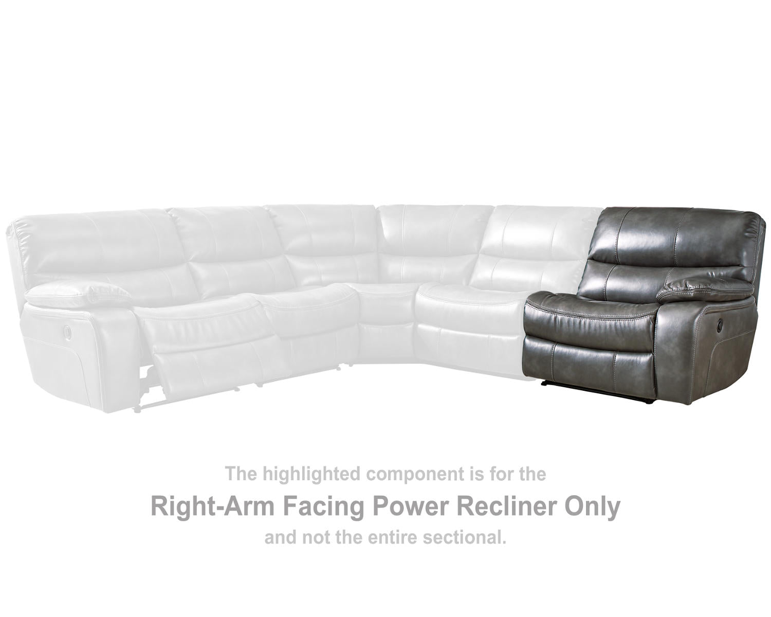 Mayall Right-Arm Facing Power Recliner