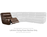 Mayall Left-Arm Facing Power Recliner
