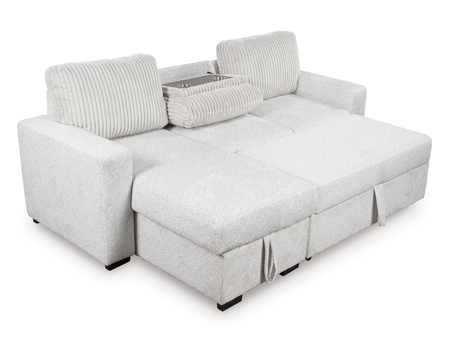 Wohlen 2-Piece Sectional with Pop Up Sleeper and Chaise