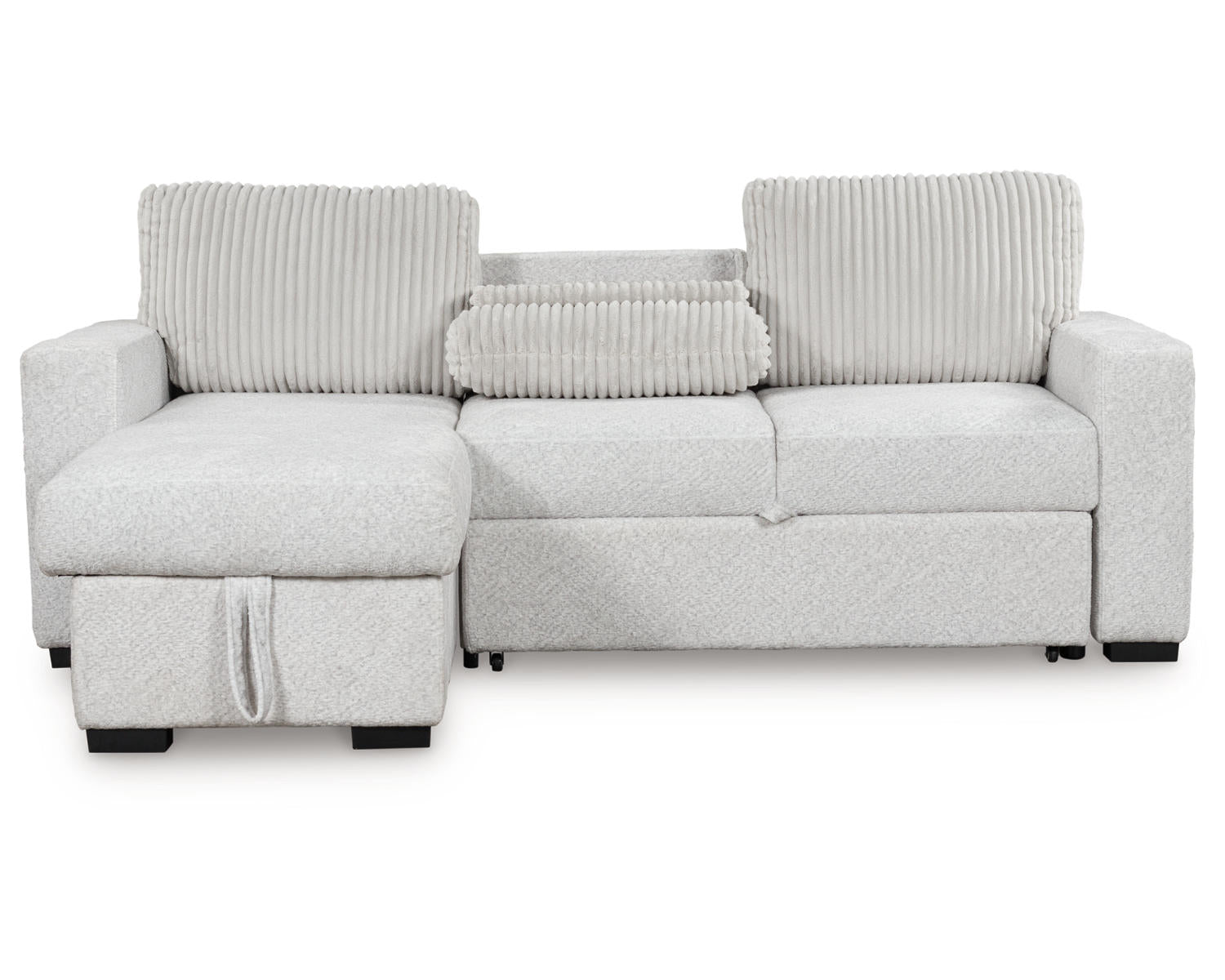 Wohlen 2-Piece Sectional with Pop Up Sleeper and Chaise