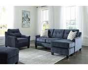 Amity Bay Sofa Chaise, Chair, and Ottoman