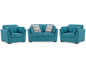 Keerwick Loveseat and 2 Oversized Chairs