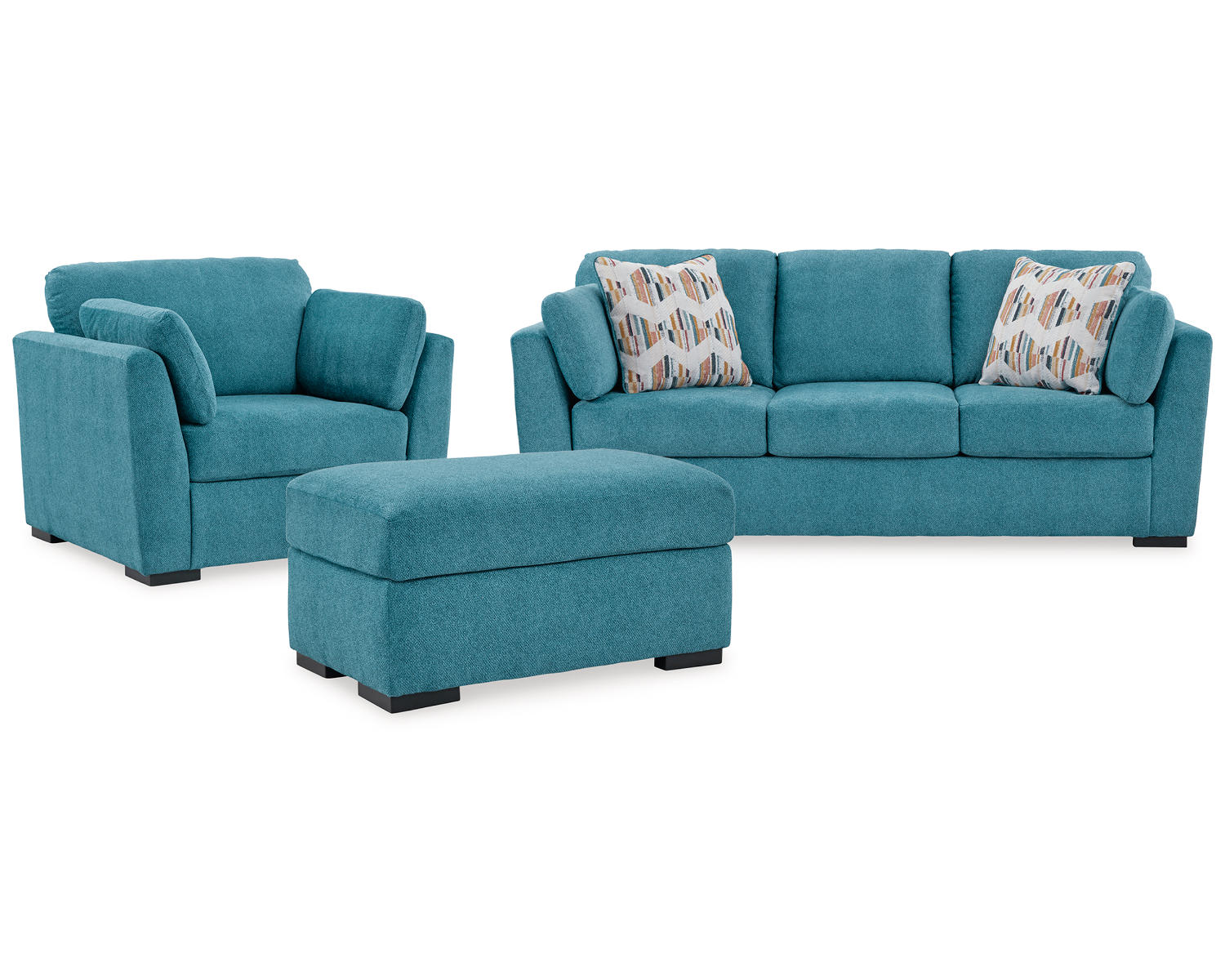 Keerwick Queen Sofa Sleeper, Loveseat and Ottoman