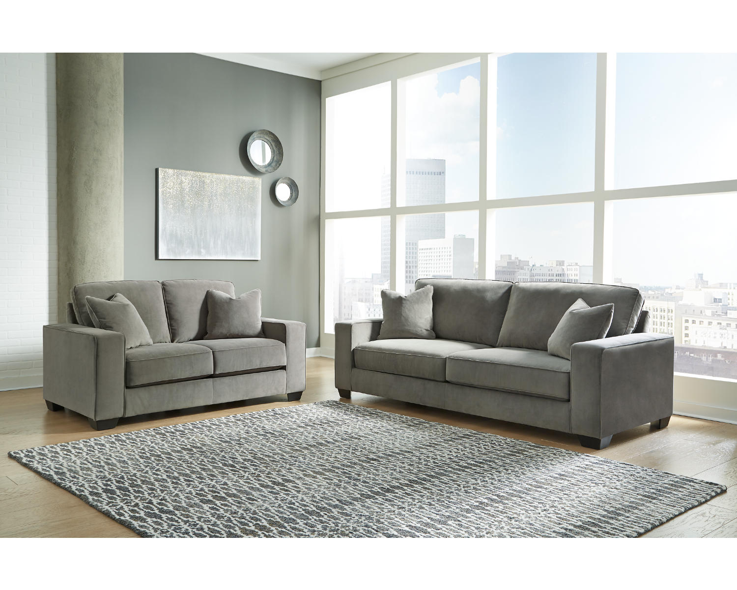 Angleton Sofa and Loveseat