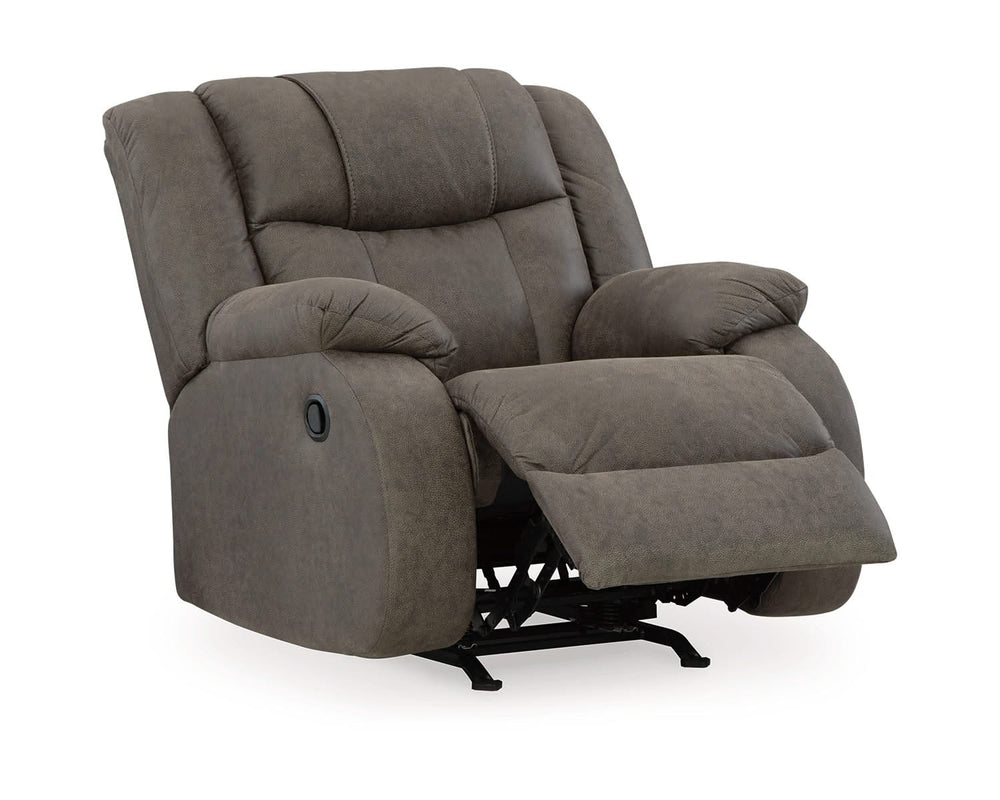 First Base Reclining Loveseat and Recliner