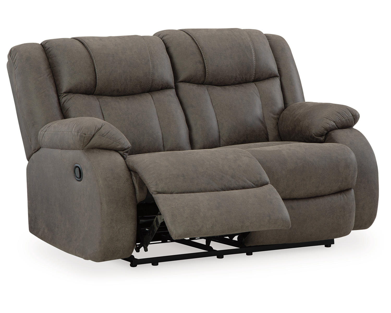 First Base Reclining Loveseat and Recliner