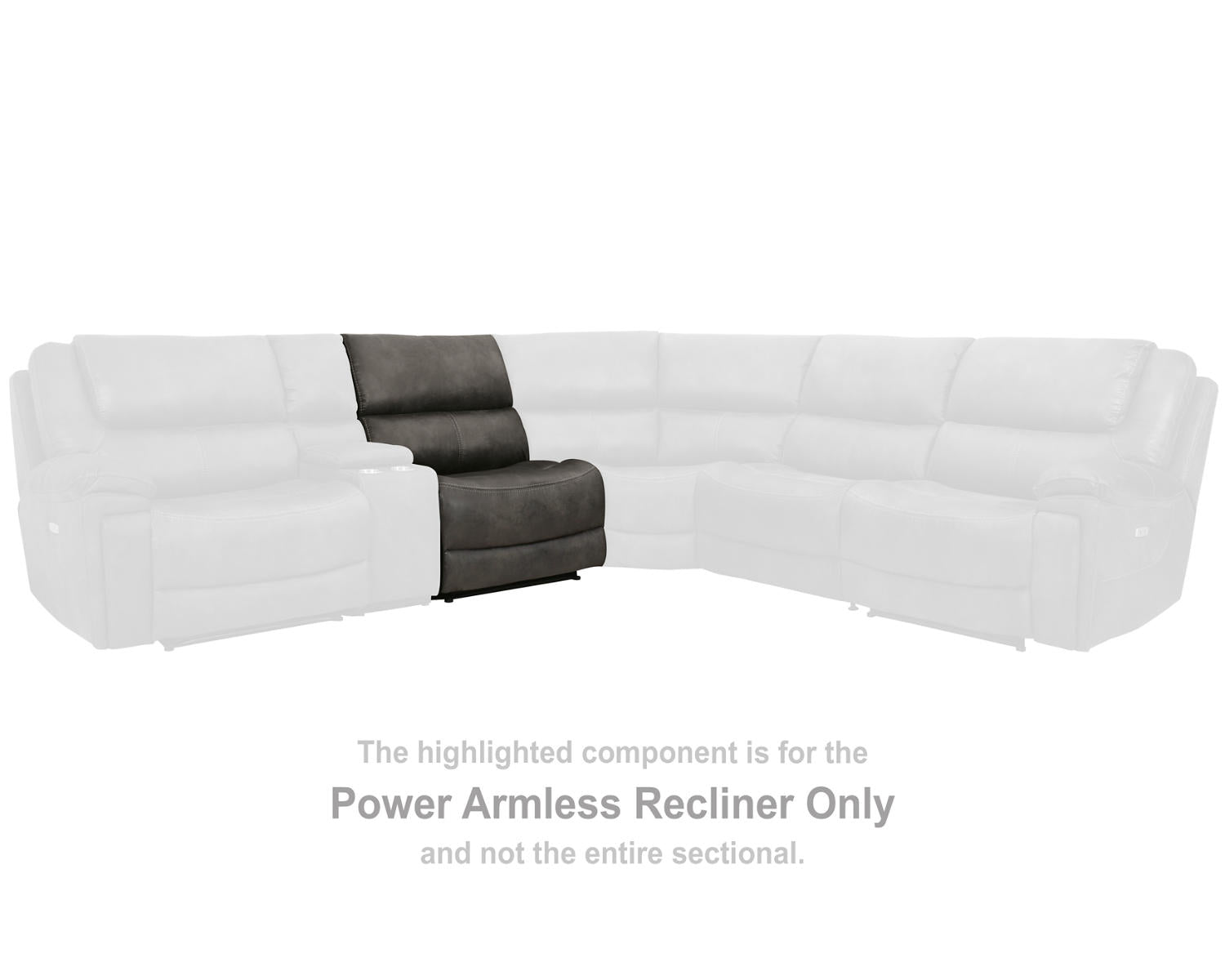 Wyerville Power Armless Recliner