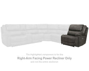 Wyerville Right-Arm Facing Power Recliner