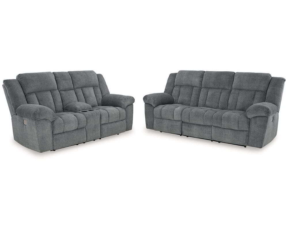 Sofá y loveseat reclinables eléctricos Tip-Off