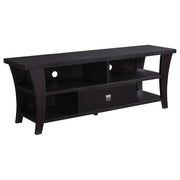 Anita 1-drawer Engineered Wood 60-inch TV Stand Cappuccino