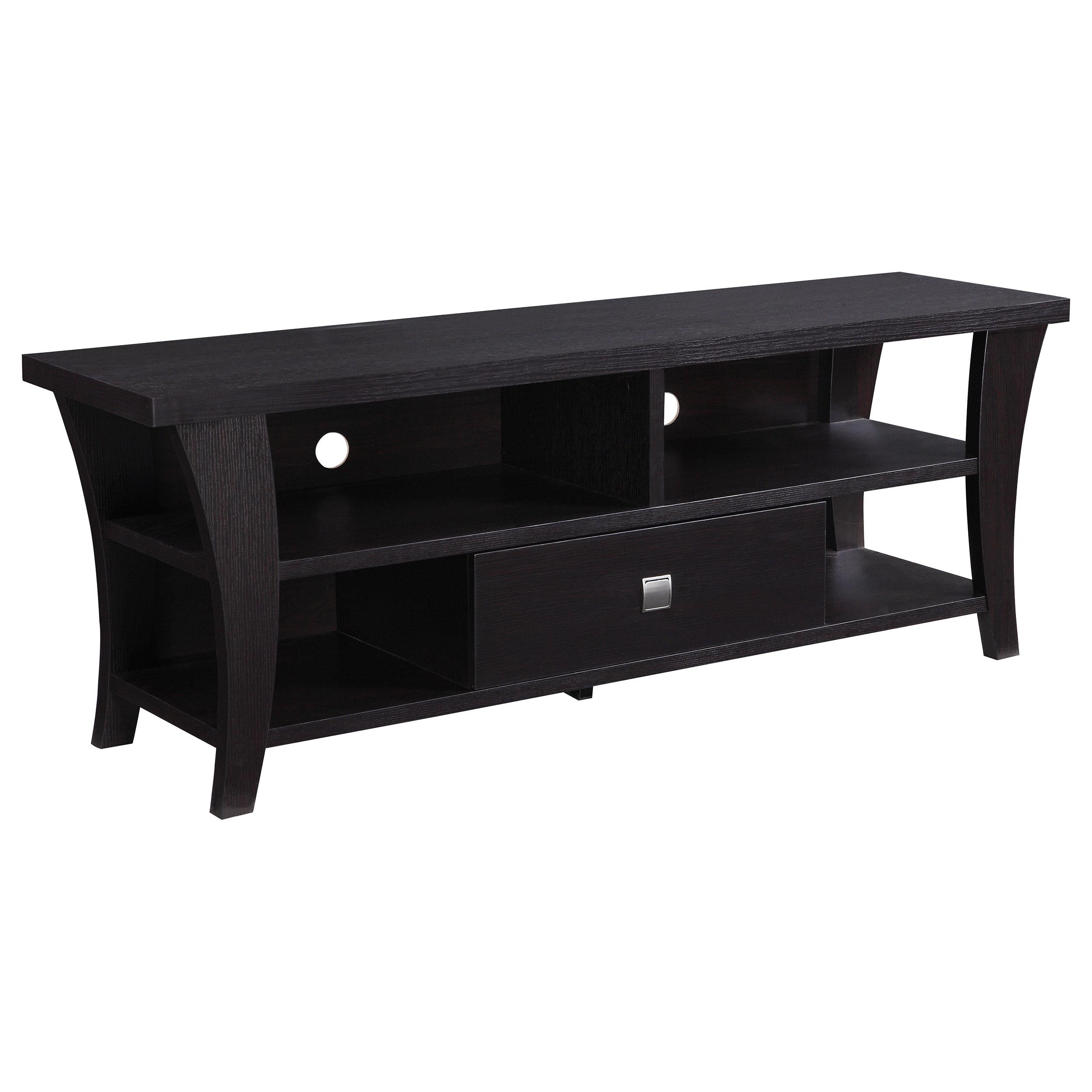Anita 1-drawer Engineered Wood 60-inch TV Stand Cappuccino