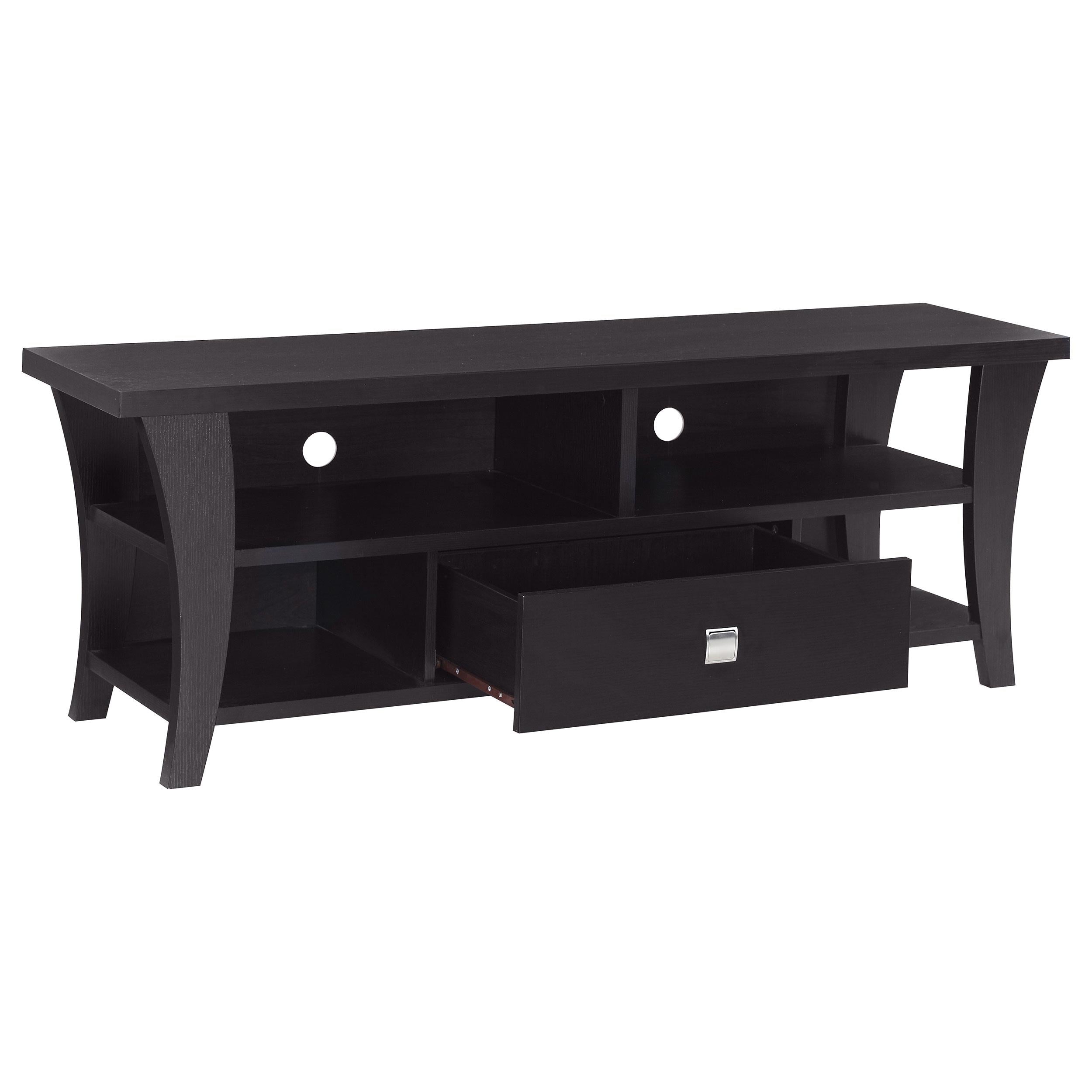 Anita 1-drawer Engineered Wood 60-inch TV Stand Cappuccino