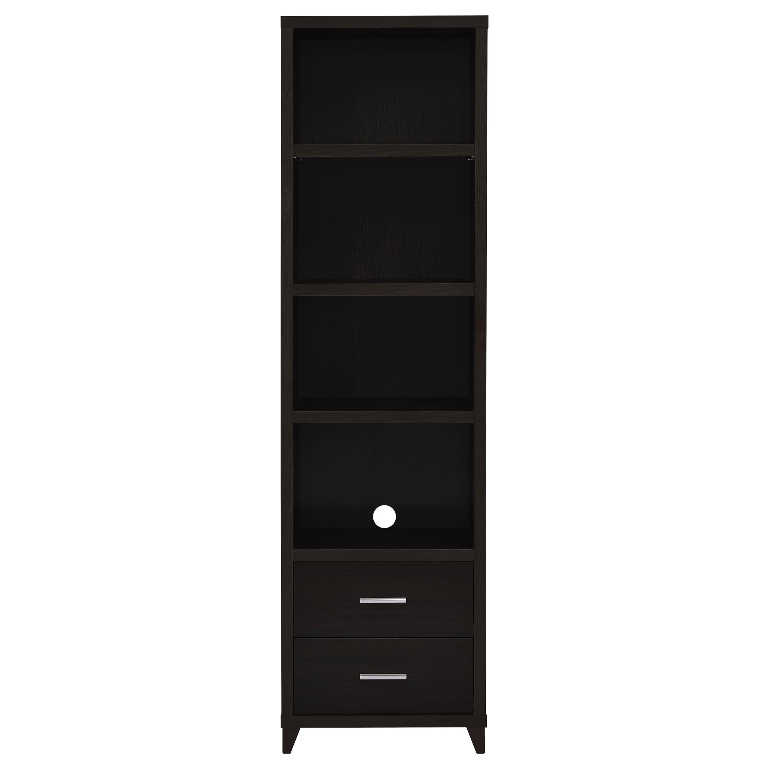 Lewes 4-piece 60-inch TV Entertainment Center Cappuccino