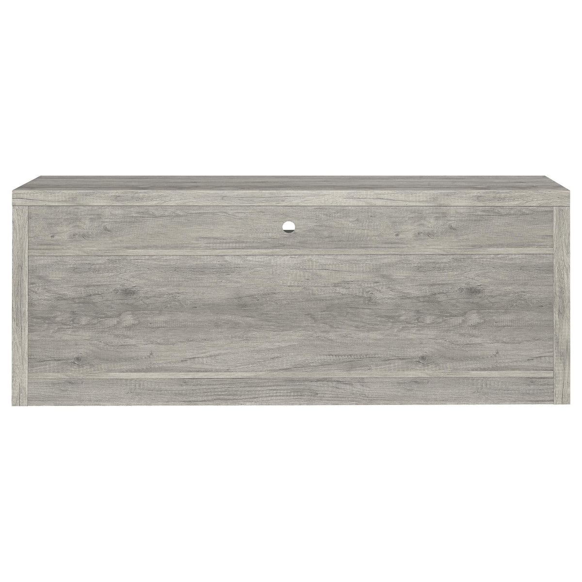 Centro de entretenimiento para TV Burke de 3 piezas de 59 pulgadas en gris Driftwood