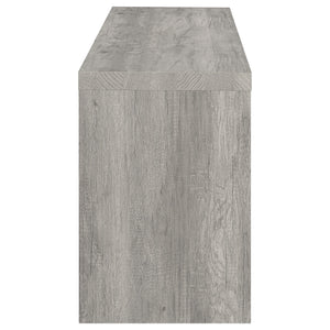 Centro de entretenimiento para TV Burke de 3 piezas de 59 pulgadas en gris Driftwood
