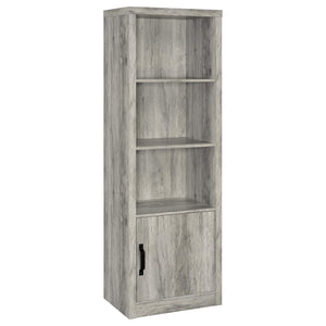 Centro de entretenimiento para TV Burke de 3 piezas de 59 pulgadas en gris Driftwood
