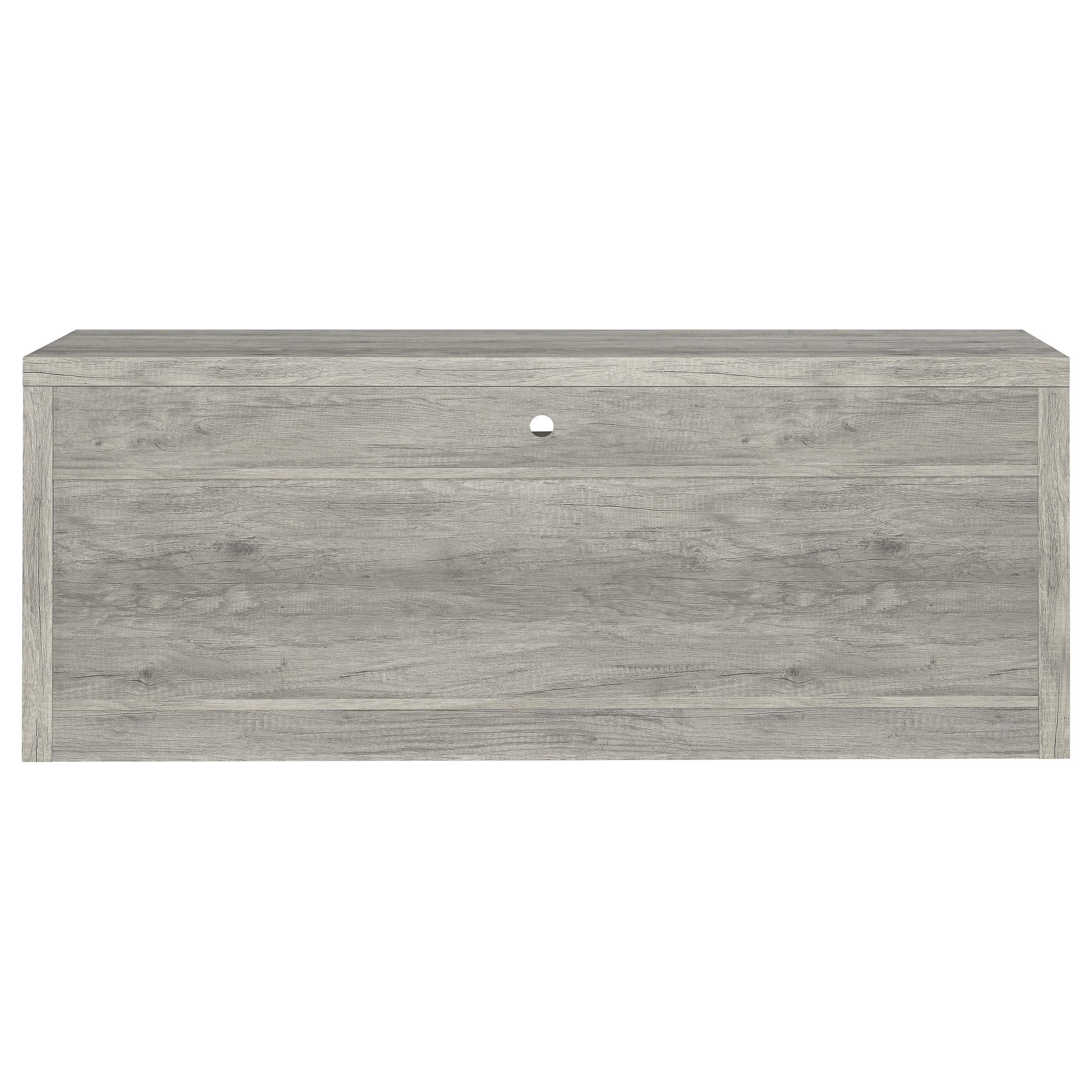 Burke 2-drawer Engineered Wood 59-inch TV Stand Grey Driftwood