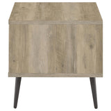 Welsh 2-piece Coffee and End Table Set Distressed Pine